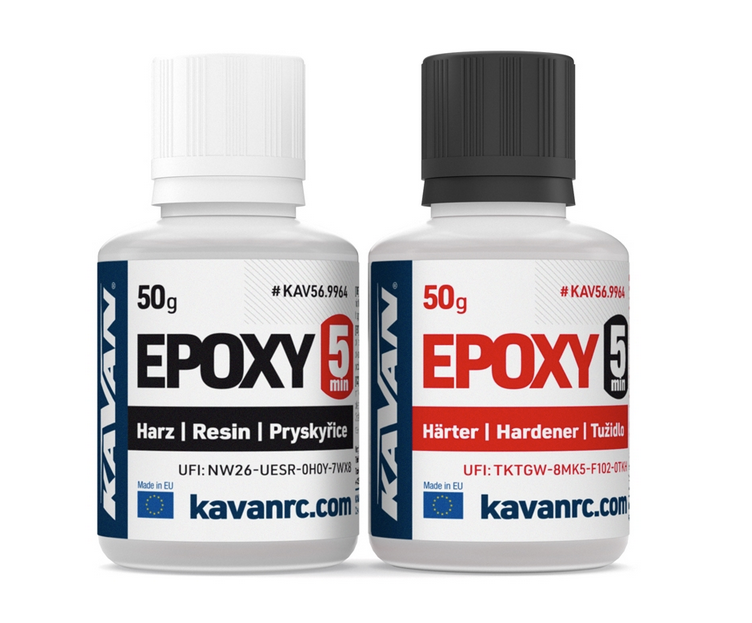 Colle Epoxy 5 min 2x50gr Kavan